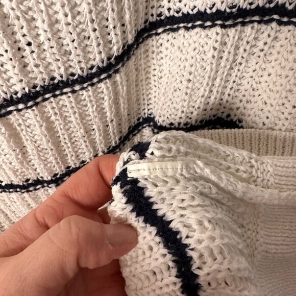 Boatneck Cropped Sweater - Picture 2 of 5